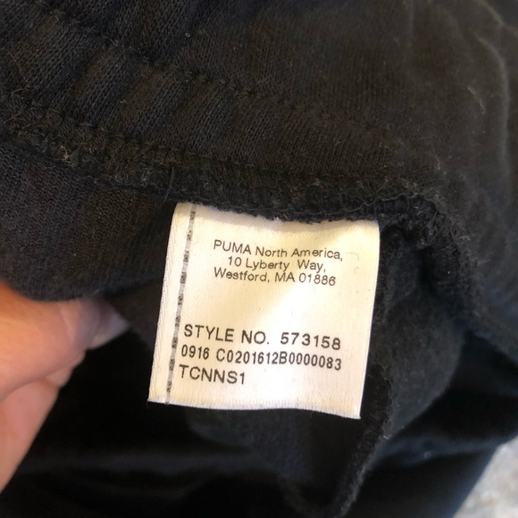 PUMA Cropped Wide Leg Jogger Pants - Picture 6 of 6